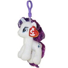 TY Beanie Baby - RARITY w/Glitter Hairs (My Little Pony) (Key Clip - 5 inch)