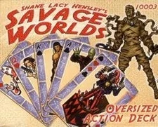 SAVAGE WORLDS: ACTION DECK (GWG10003) By Pinnacle Entertainment Group EXCELLENT