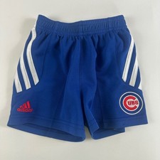 Adidas Chicago Cubs Royal Blue Athletic Shorts Kids Size 12M