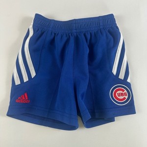 Adidas Chicago Cubs Royal Blue Athletic Shorts Kids Size 12M