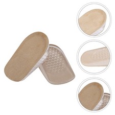 3 Pairs Self-adhesive Heel Cushion Insert Pad Height Lift Insoles