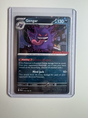 Gengar 050/088 Gamestop Exclusive Promo Cosmos Holo Pokemon TCG CCG