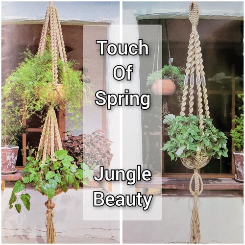 Vtg Lee Originals #707 "Macra-Hangings" by Thelma Lee 16 Macrame Projects ©1975 - Picture 5 of 12