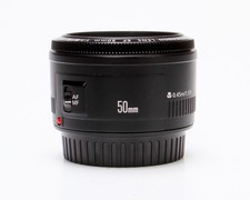 Canon EF 50mm f/1.8 II Standard Lens, Full Frame, Black