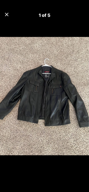 prada mens leather jacket Art. 148138 | eBay