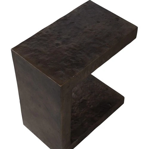 Uttermost 50213 Obra 22 X 20 inch Dark Bronze Outdoor Side Table - Picture 6 of 11