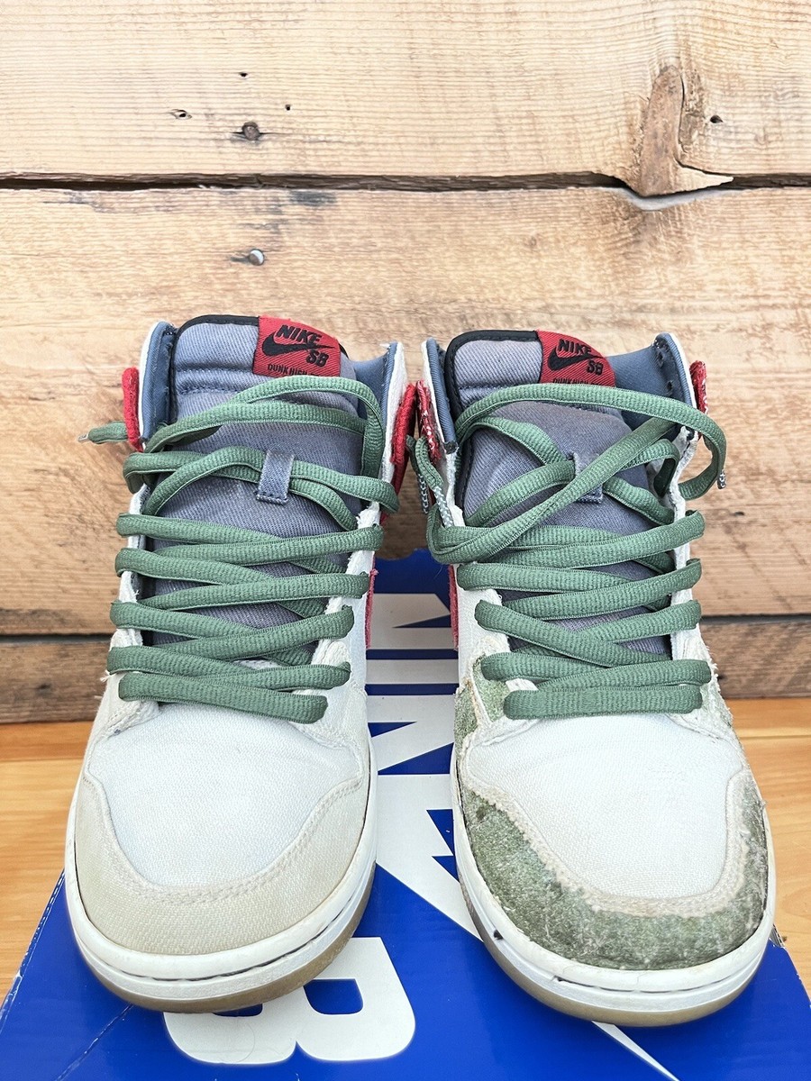 Size 9.5 - Nike SB Dunk High Pro Cheech And Chong White/Red
