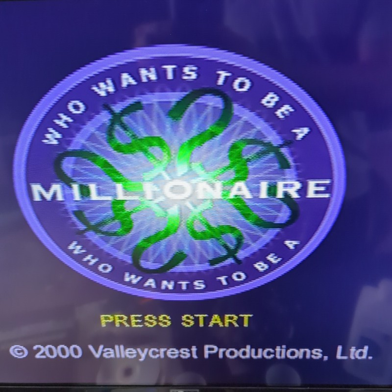 Who Wants to Be a Millionaire: 2nd Edition PS1 Manual & Disc Tested See Pictures