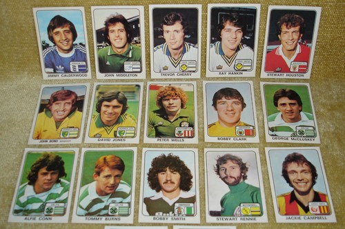 20x VINTAGE FIGURINE PANINI FOOTBALL 79 STICKERS INCLUDING SILK TEAM BADGE 1979 - Picture 3 of 4