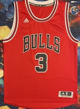 Adidas NBA Chicago Bulls Dwyane Wade Basketball Jersey