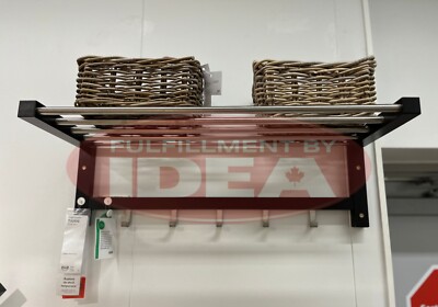IKEA ラック LACK ラック ウォールシェルフユニット, ホワイト, 30x190 cm - IKEA