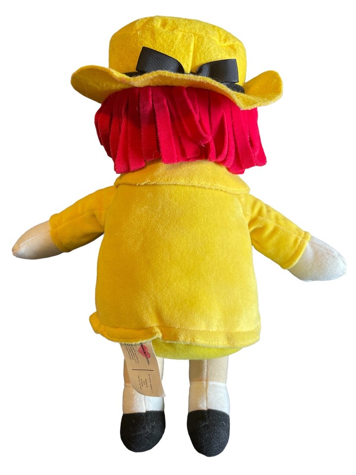 Kohls Cares Madeline Plush Doll Baby Stuffed Animal Toy 14" Yellow