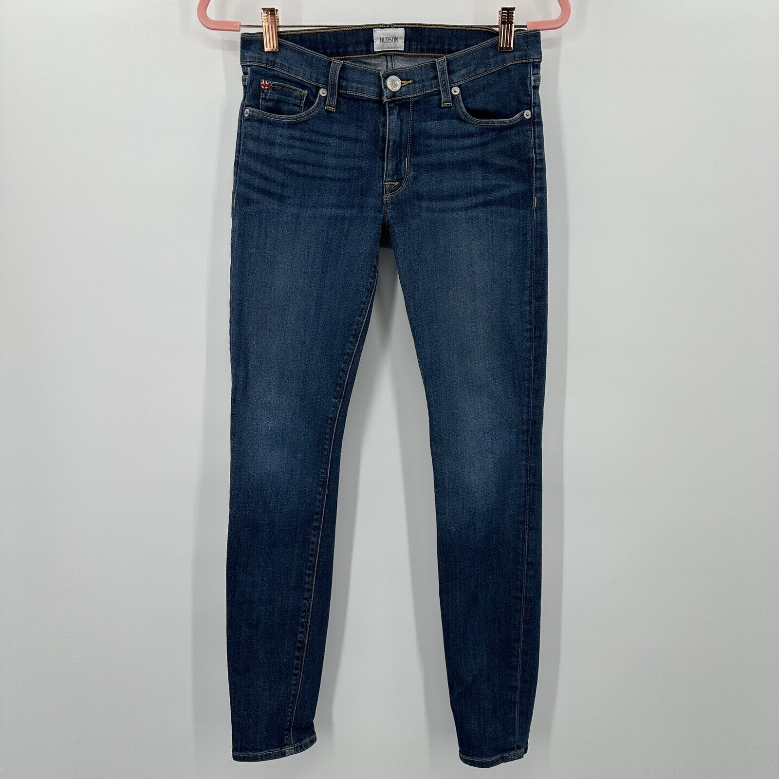 Hudson Krista Super Skinny Blue Denim Jeans Pants… - image 2