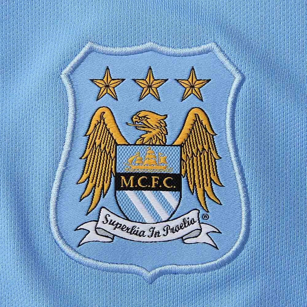 2014 Nike Dri Fit Manchester City FC Printed Jersey Kit Sz