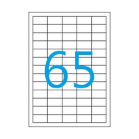 Etiketten 38X21,2Mm Weiss Luma 25 Blatt A4 1625 Aufkleber 38X21 Bedruckbar