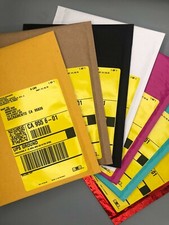 Zebra YELLOW 4"x6" Direct Thermal Shipping Labels 250 per roll 