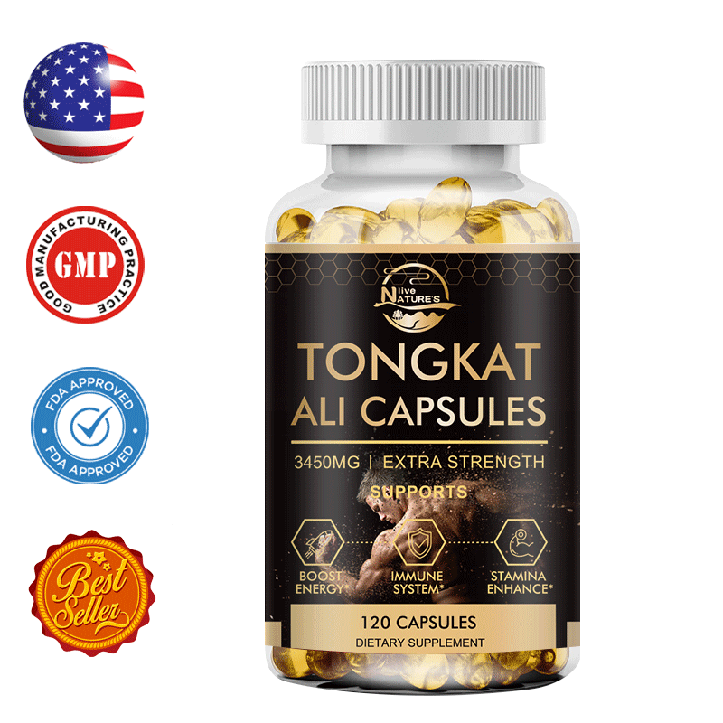 Tongk-at Extract 3450mg Strong Natural Testosterone Booster - Foto 8