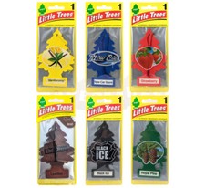 4-Pack Little Trees Hanging Tree Car  Home Air Freshener, Choose Your Scent