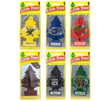 4-Pack Little Trees Hanging Tree Car & Home Air Freshener, Choose Your Scent