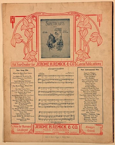 "Where the Black-Eyed Susans Grow" Radford & Whiting 1917 Vintage Noten - Bild 2 von 2