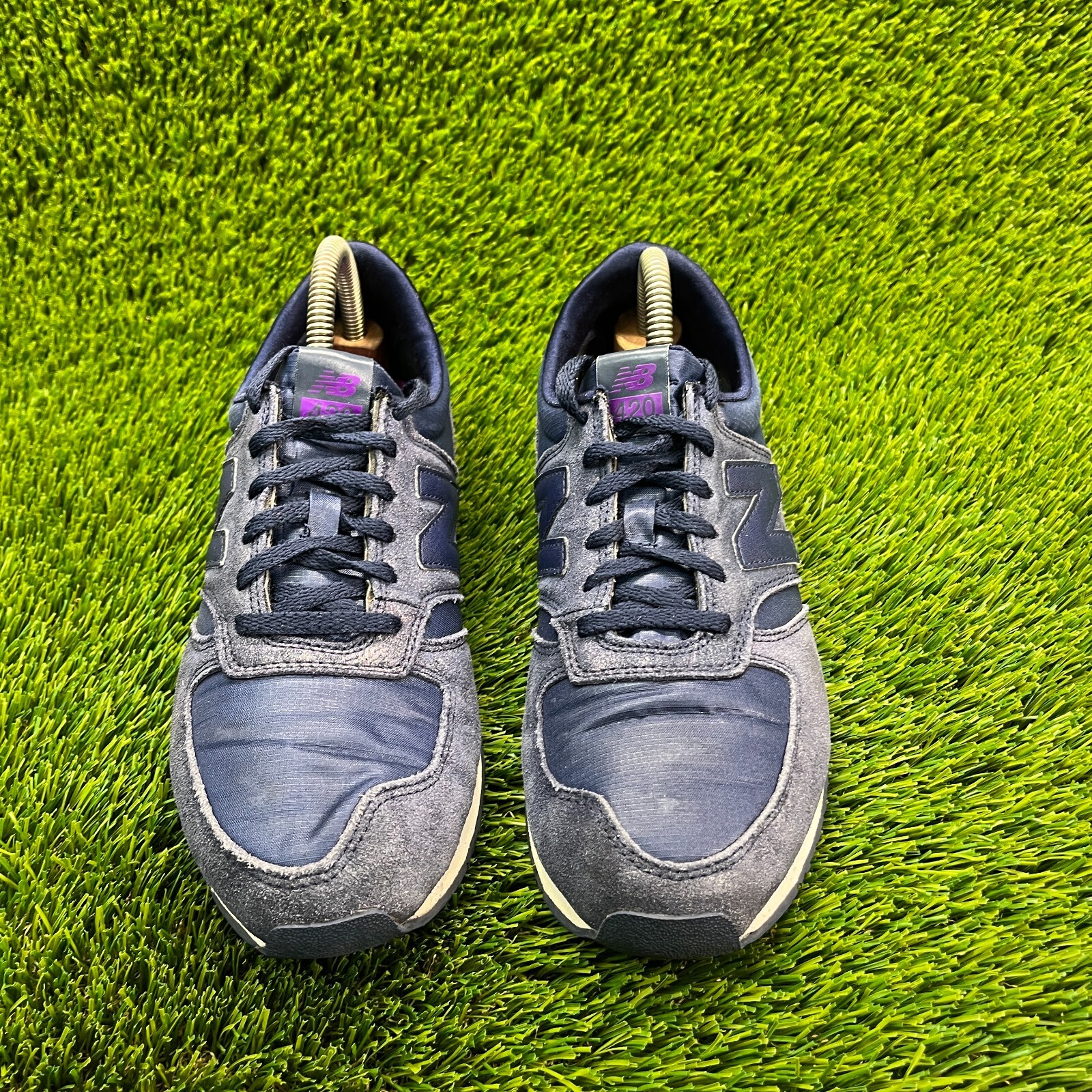 New Balance 420 Womens Size 10 Blue Purple White Walking Running Shoes Sneakers thumbnail 5