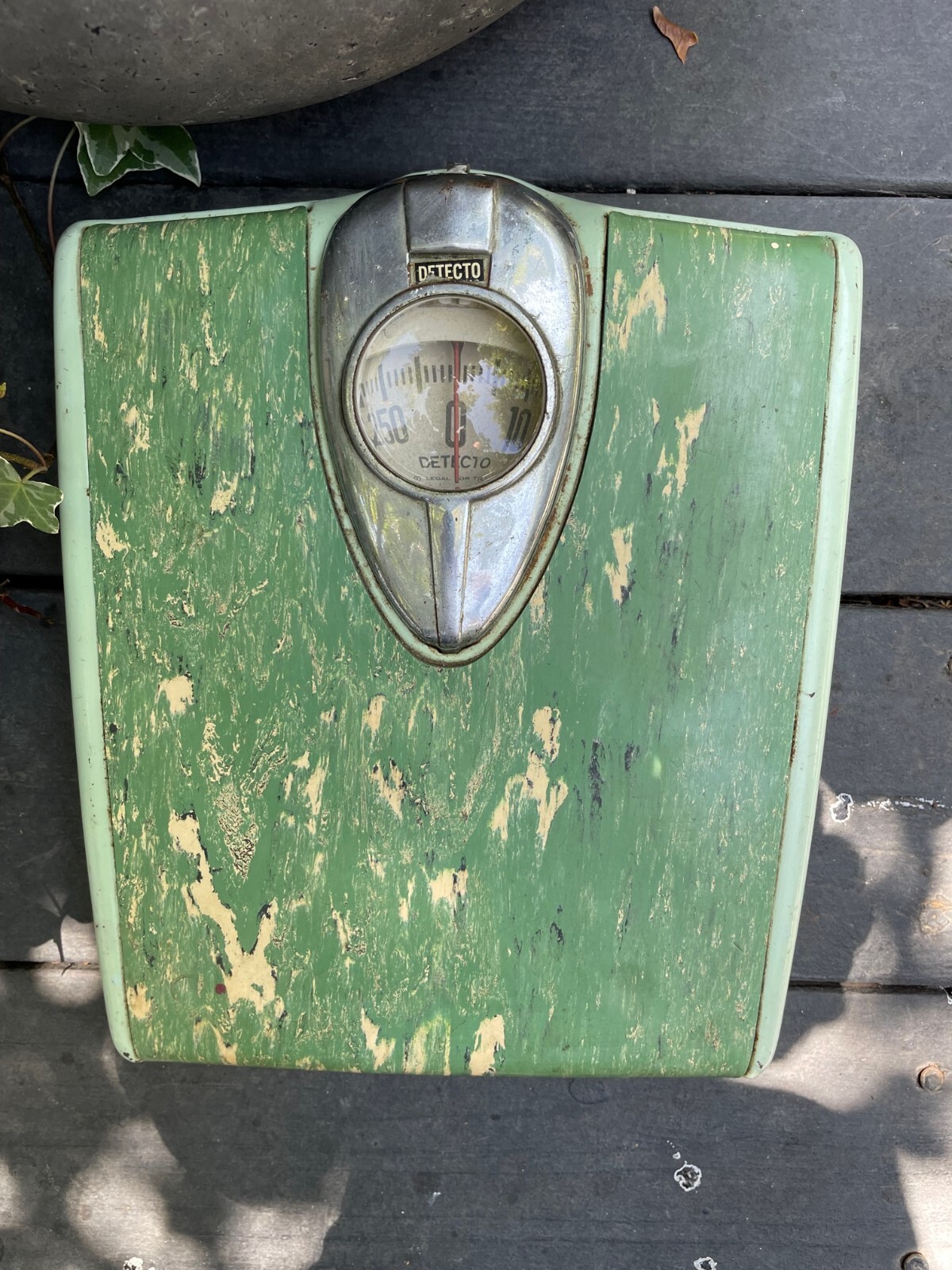 Vintage Mid Century Modern 1950s Detecto Bathroom Scale Green MCM | eBay