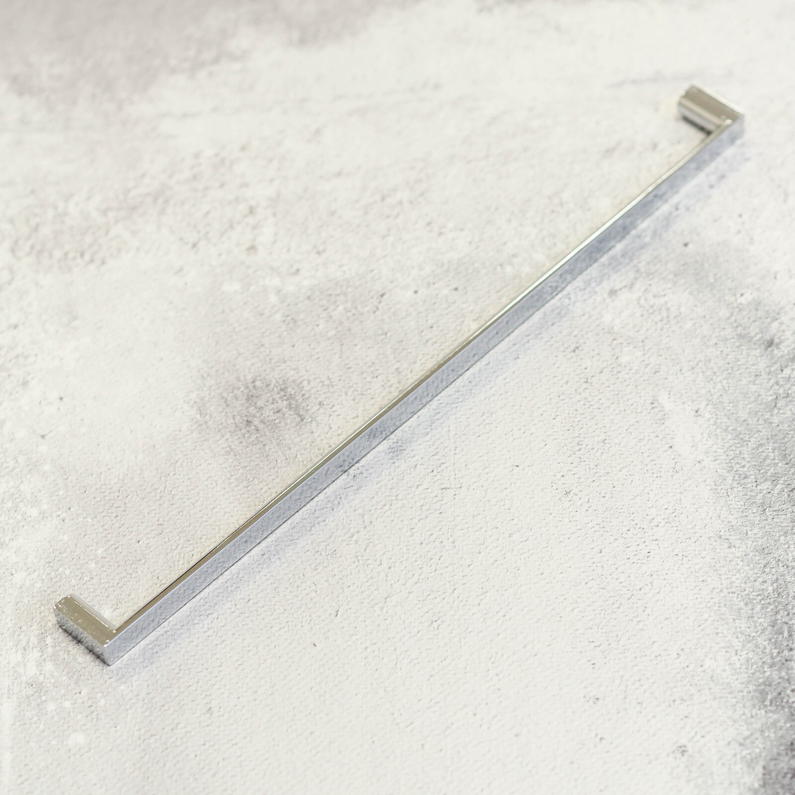 Chrome Kitchen Handles Long Square 224mm & 320mm Bathroom