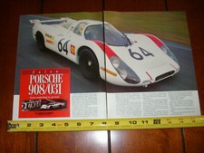 1969 PORSCHE 908 RACE CAR ORIGINAL 1993 ARTIC...