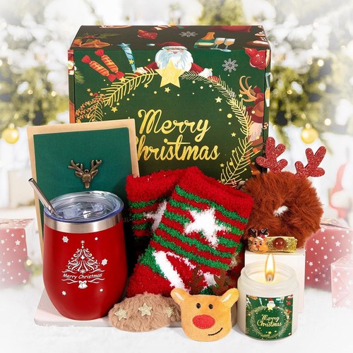 Merry Christmas 2024-Gifts for Women Female Mugs Gift Boxes Set for Coworker-Au - Picture 8 of 9