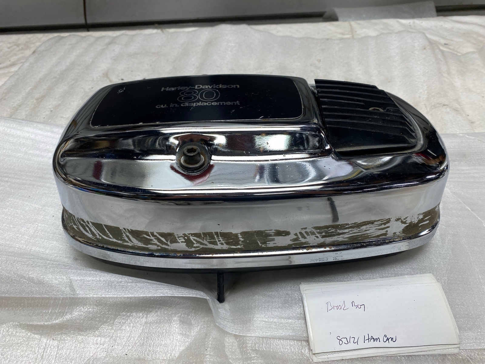 Harley Shovelhead 80 Cubic Inch Ham Can Bread Box Air Cleaner FLH FX