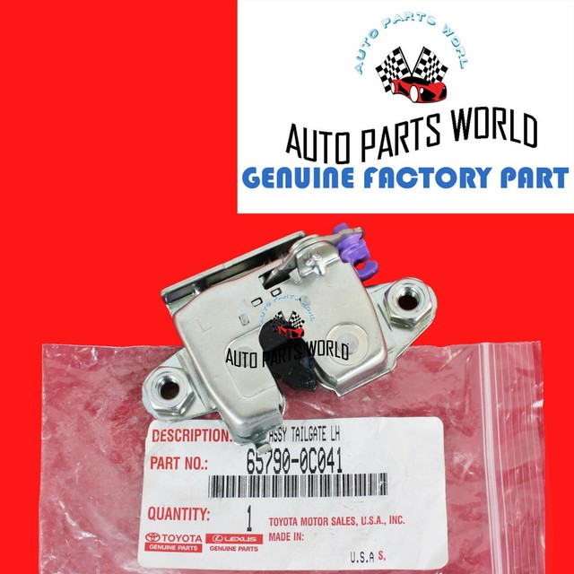 NEW GENUINE OEM TOYOTA 2007-2020 TUNDRA RIGHT & LEFT REAR TAILGATE LOCK