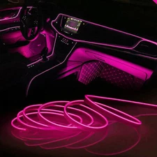 3M Car Interior Strip Light Wire LED Atmosphere Dash Board Decor Lamp DIY Light.