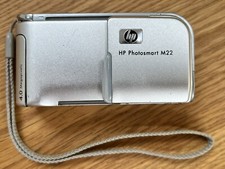 HP Photosmart M22 4mp Compact Digital Camera Excellent Cond. Tested & Working