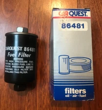 Carquest Premium Threaded Inlet-Outlet Fuel Filter 86481, NEW