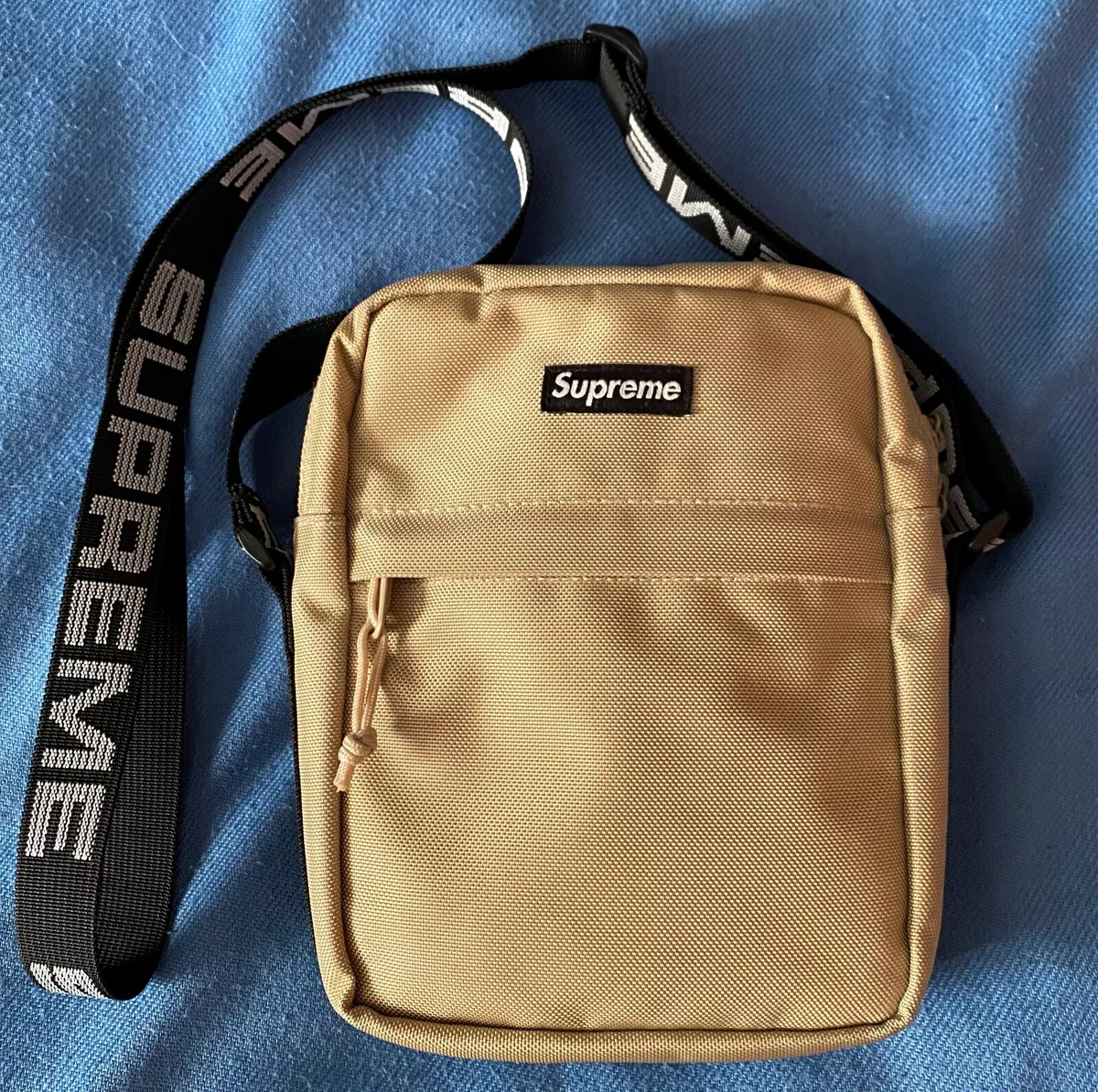 SS18 Supreme Shoulder Bag - Tan - AUNTHENTIC WITH RECEIPT ✓