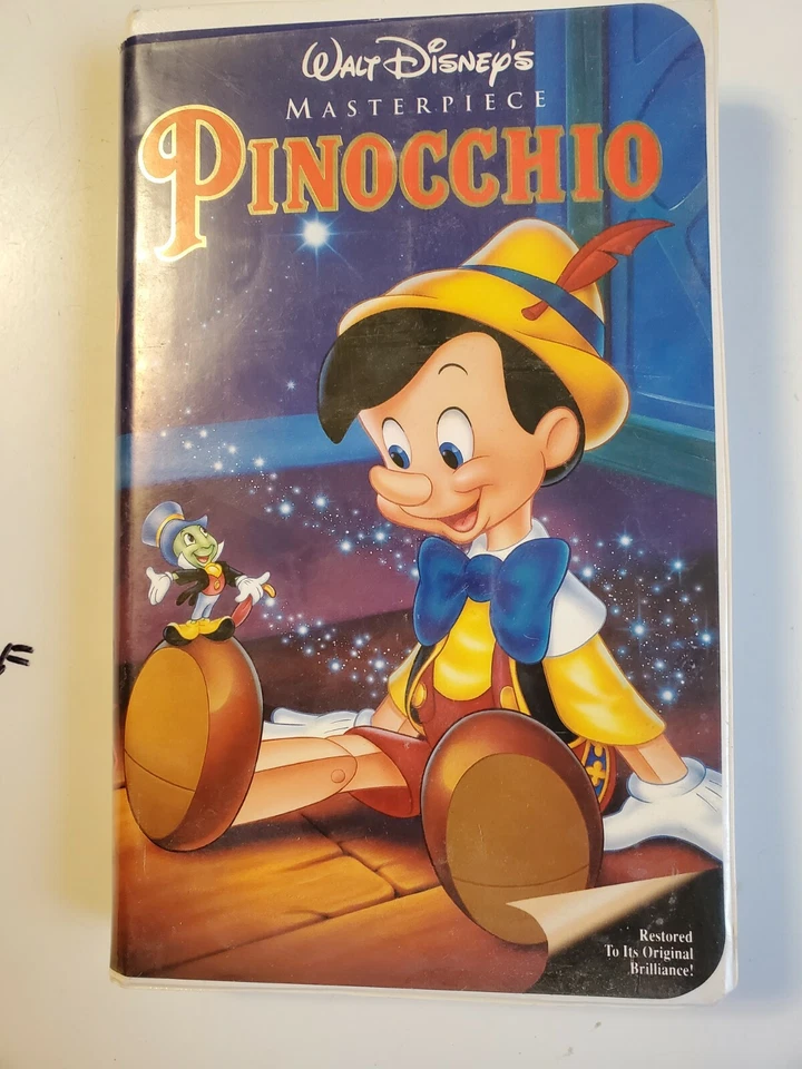 Classic VHS Children Cartoons Lot Lion King Pinocchio Casper & Alice Wonderland - Image 4 of 4