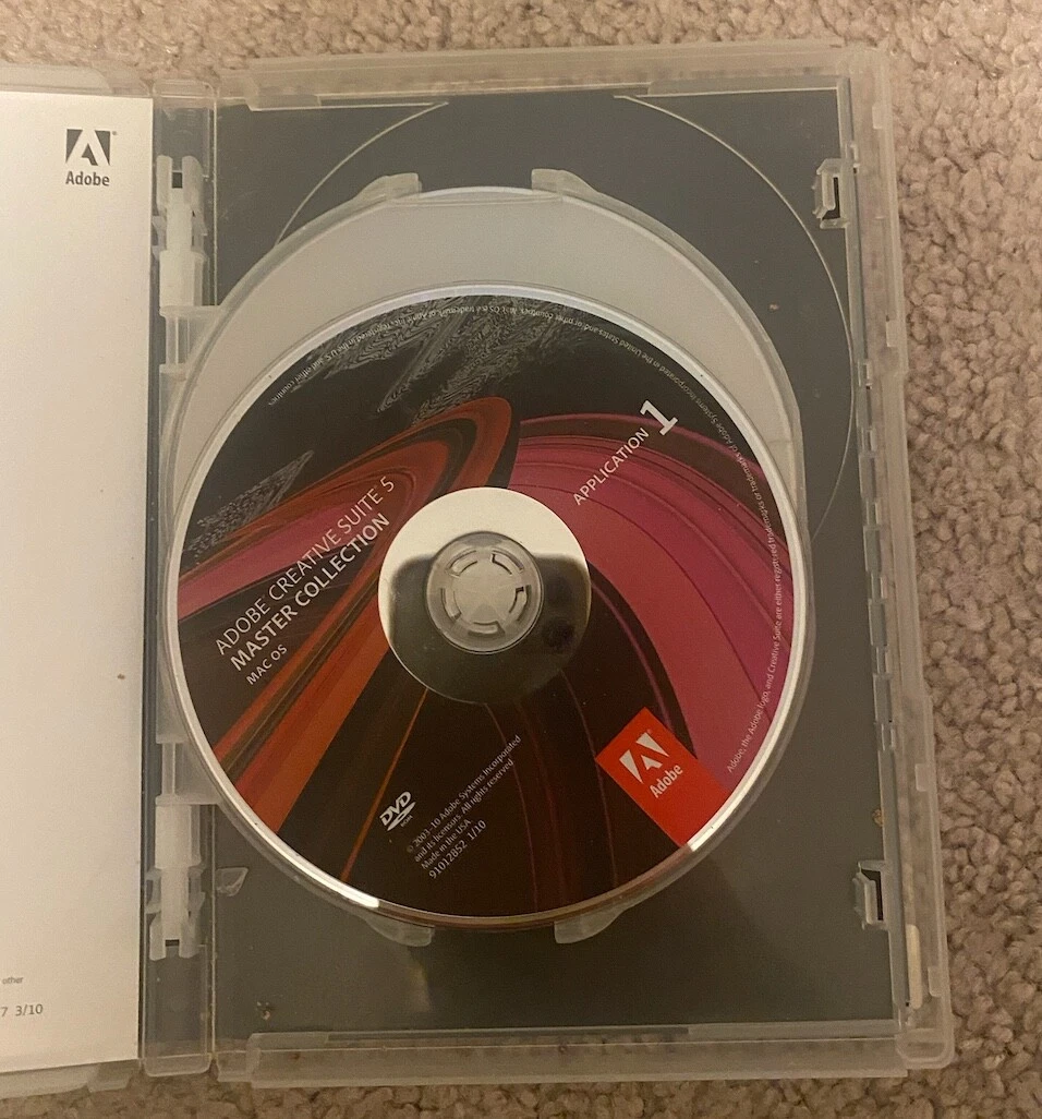 Adobe Creative Suite 5 Master Collection Photoshop After Effects Premiere---Mac