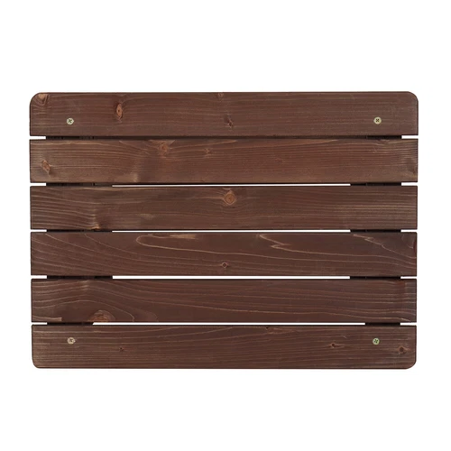19.76 X 14.02 X 19.76 Inch Rectangular Wood Side Table Light Brown Standard US - Picture 5 of 12