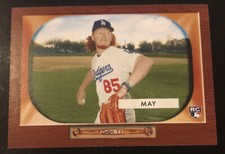 2020 Topps Archives DUSTIN MAY 1955 Bowman Rookie RC Insert Dodgers #B55-15