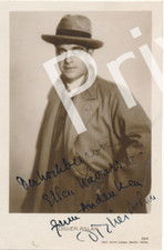 Autogramm Schauspieler Didier Aslan handsigniert Widmung M1.45
