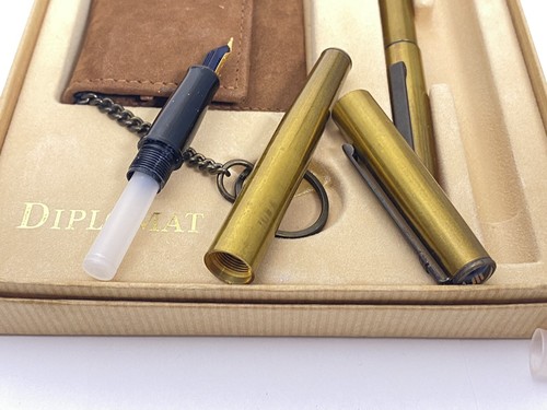 VTG Diplomat Graduation Day 364226 - 2 Pen / Wallet Set Germany Ball / Fountain - Picture 14 of 15