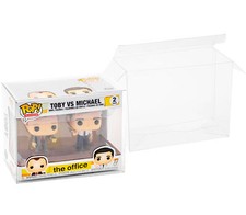 2-Pack Pop Protector Case For Funko 2 Pack Boxes for Vinyl Figures Thick .50mm
