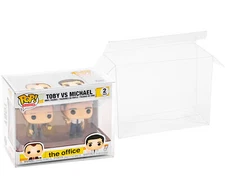2-Pack Pop Protector Case For Funko 2 Pack Boxes for Vinyl Figures Thick .50mm
