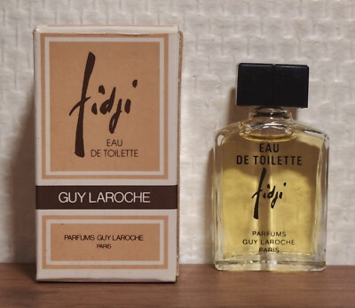 Vintage. Guy Laroche Fidji Eau de Toilette 4 ml. Box. Voll. Sehr guter Zustand