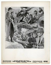 GARY COOPER + INGRID BERGMAN FOR WHOM THE BELL TOLLS 1957 ORIGINAL PHOTO 359