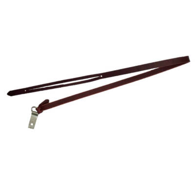 New Handcrafted Lariat Rope Strap w/attachment D Latigo Leather Loop ...