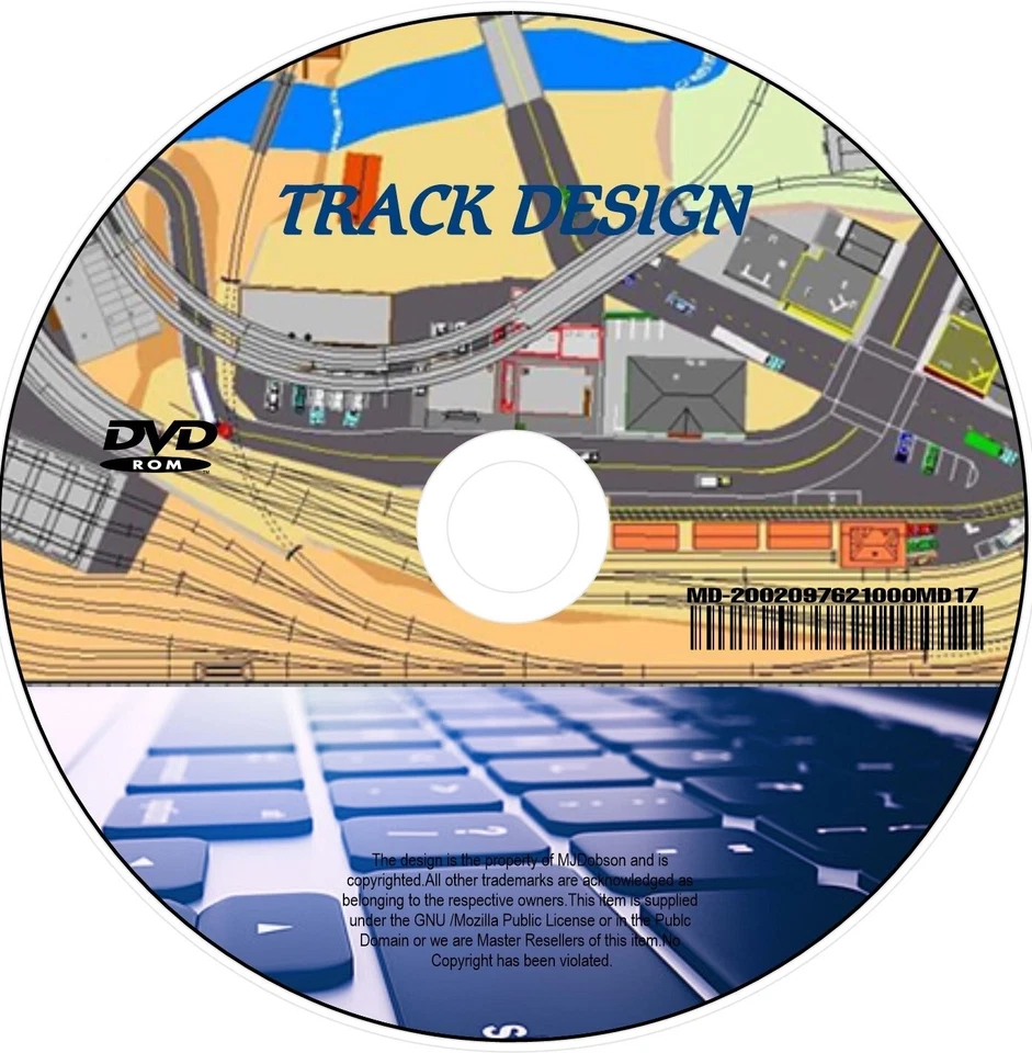 Model Train Track Plans DVD | Easily Build Railway Layouts CAD Hornby OO Gauge - Image 3 of 4