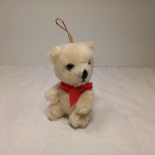 7 adornos de oso de peluche bronceado articulado 3" - Imagen 2 de 4