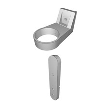 Lock Holder Compatible with BTWIN Tilt-500 Bike for Folding Lock 500