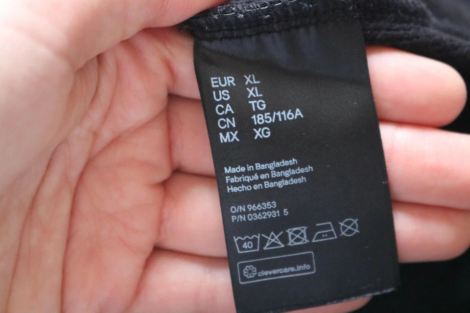 H&M Women’s Black Sweater Long Sleeve Crew Neck Regular Fit Size XL - Image 4 of 4